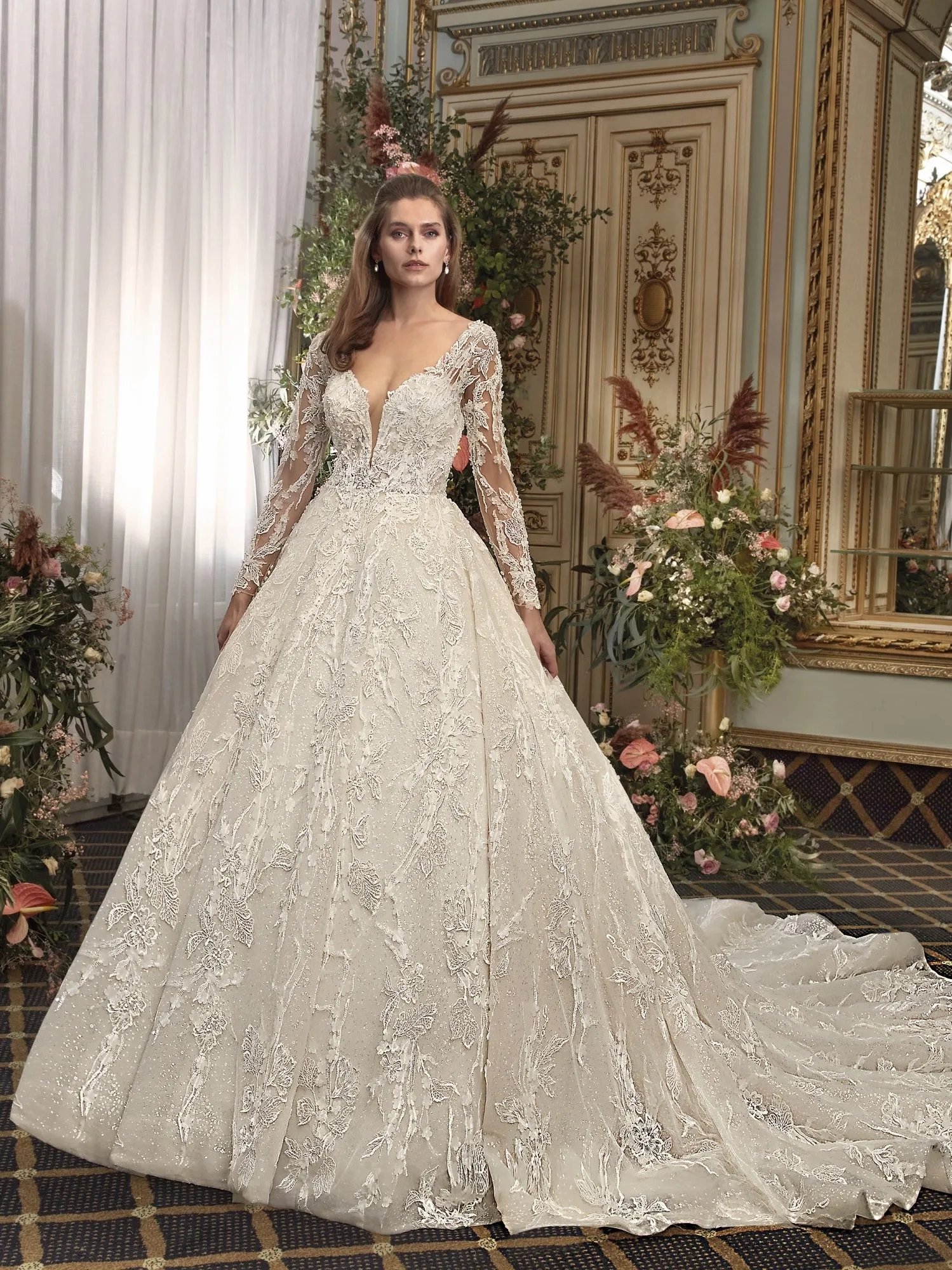 Demetrios Platinum | Papers and Petals - DP506 | Papers & Petals