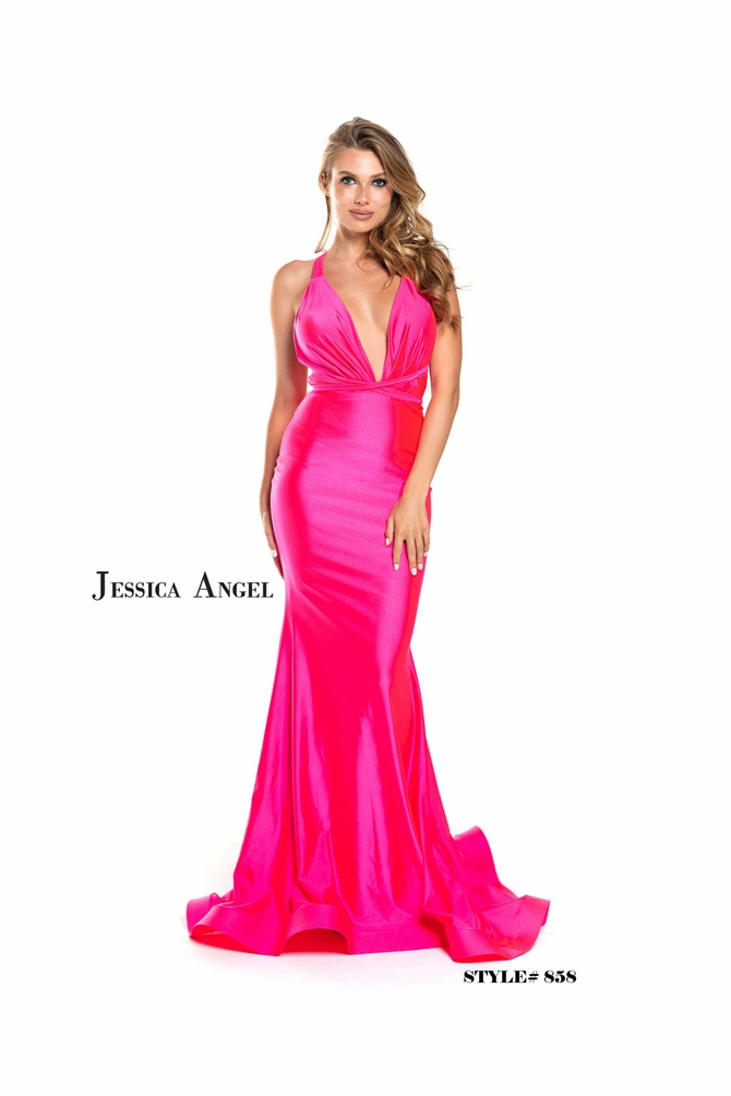 Jessica Angel 406 Long Mermaid Formal Fitted Prom Dress main image 1