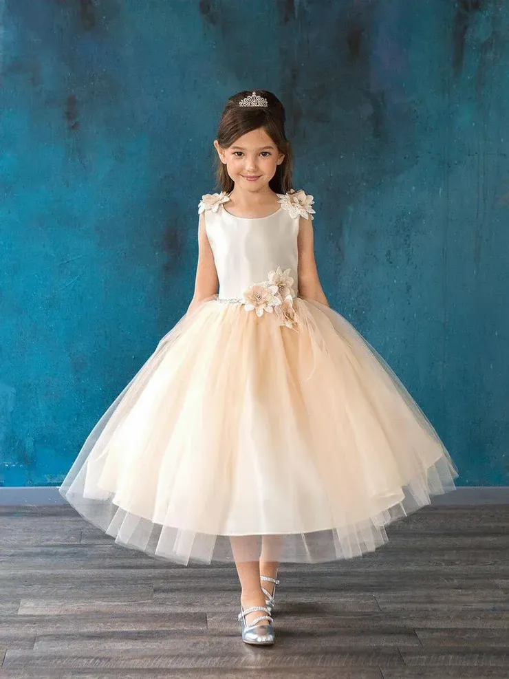 【CARAMEL】COLIMA GIRL DRESS CREAM FLORAL Kids Caramel COLIMA GIRL DRESS - CREAM FLORAL | Garmentory