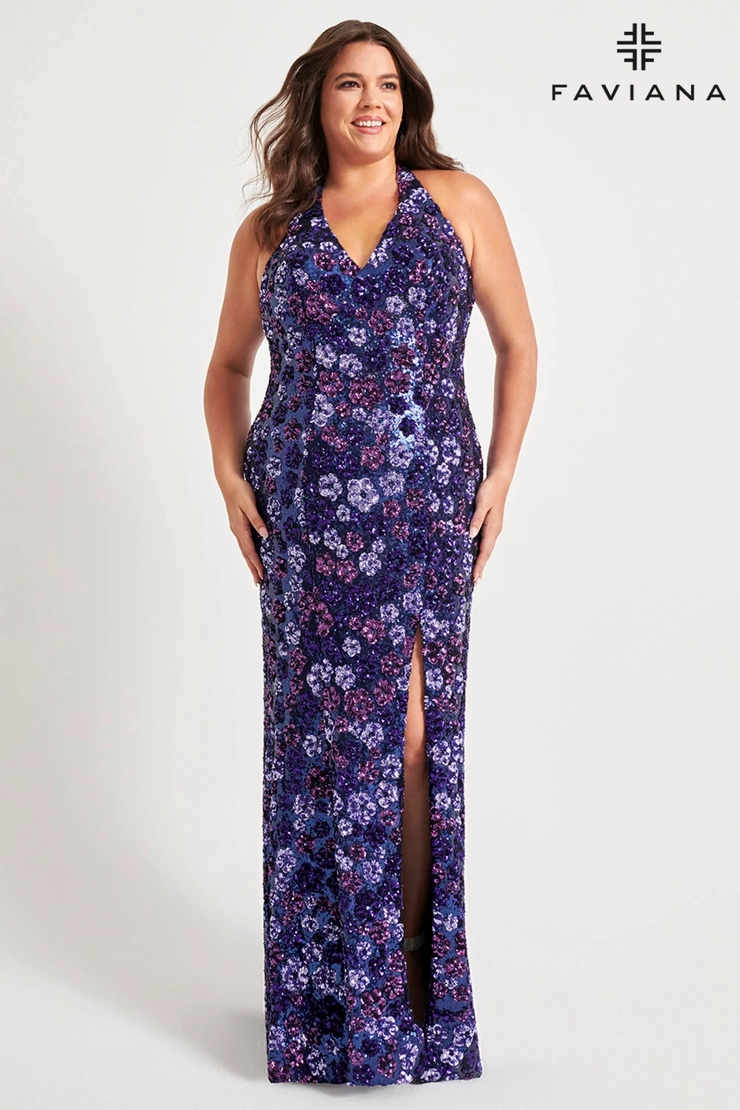 Faviana Plus Size Style #9560 #1 frontface vertical picture