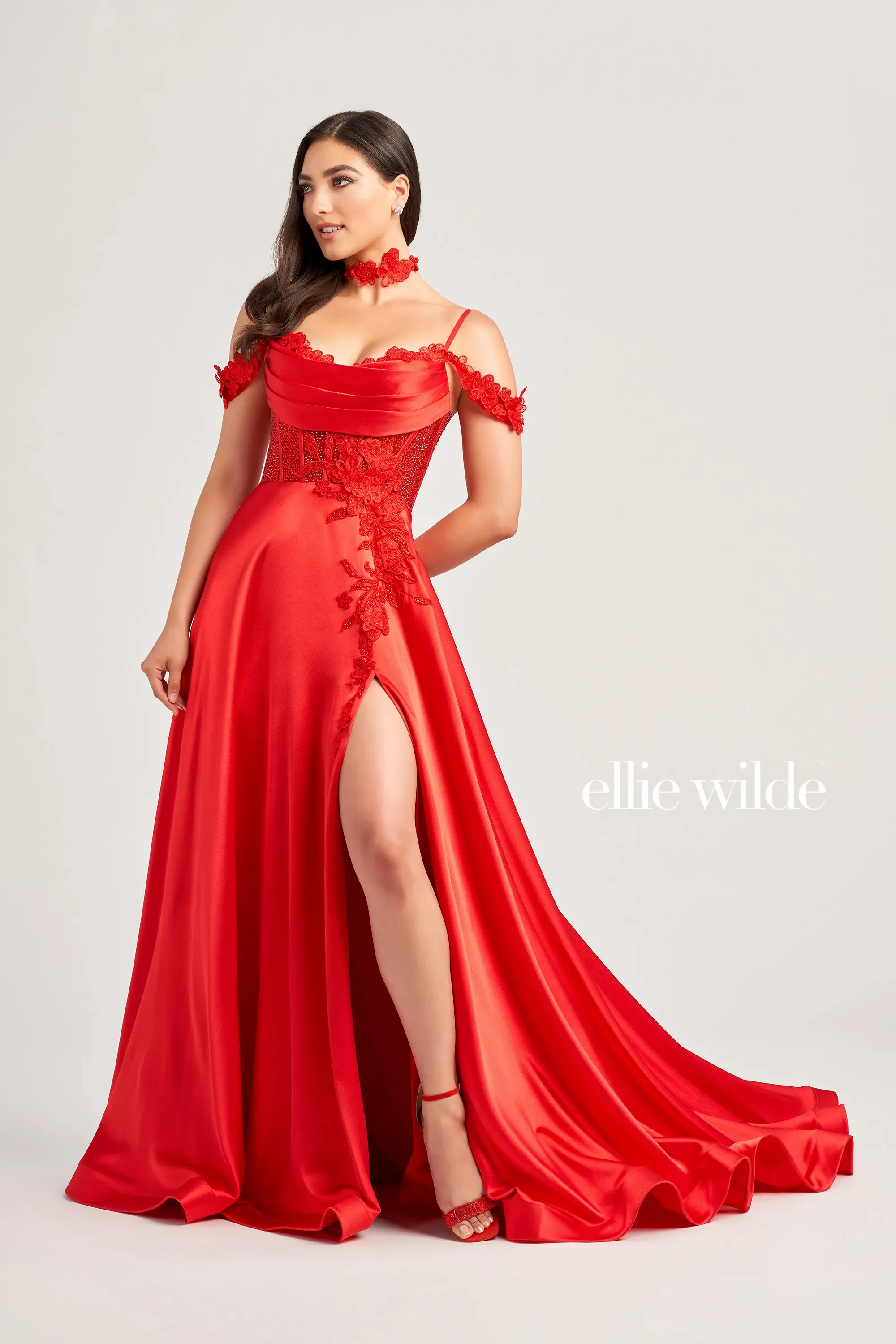 Ellie Wilde EW35029 - Nikki's Glitz and Glam Boutique| Prom| Prom Dress| Long Prom Dress| Prom Dresses| Prom 2024 Dress | Prom 2024 | Spring Prom