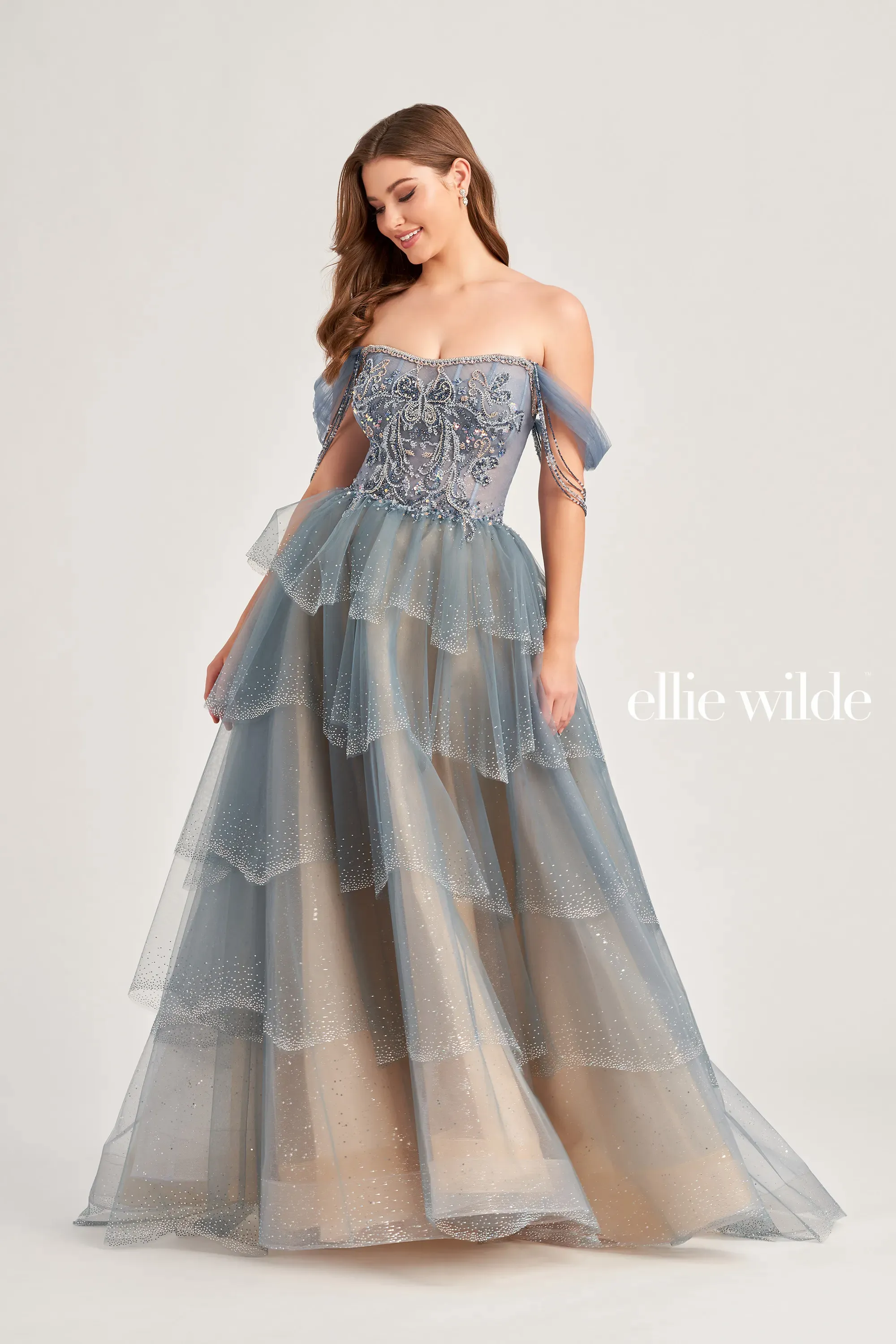 ellie wilde off the shoulder dress Ellie Wilde EW36037