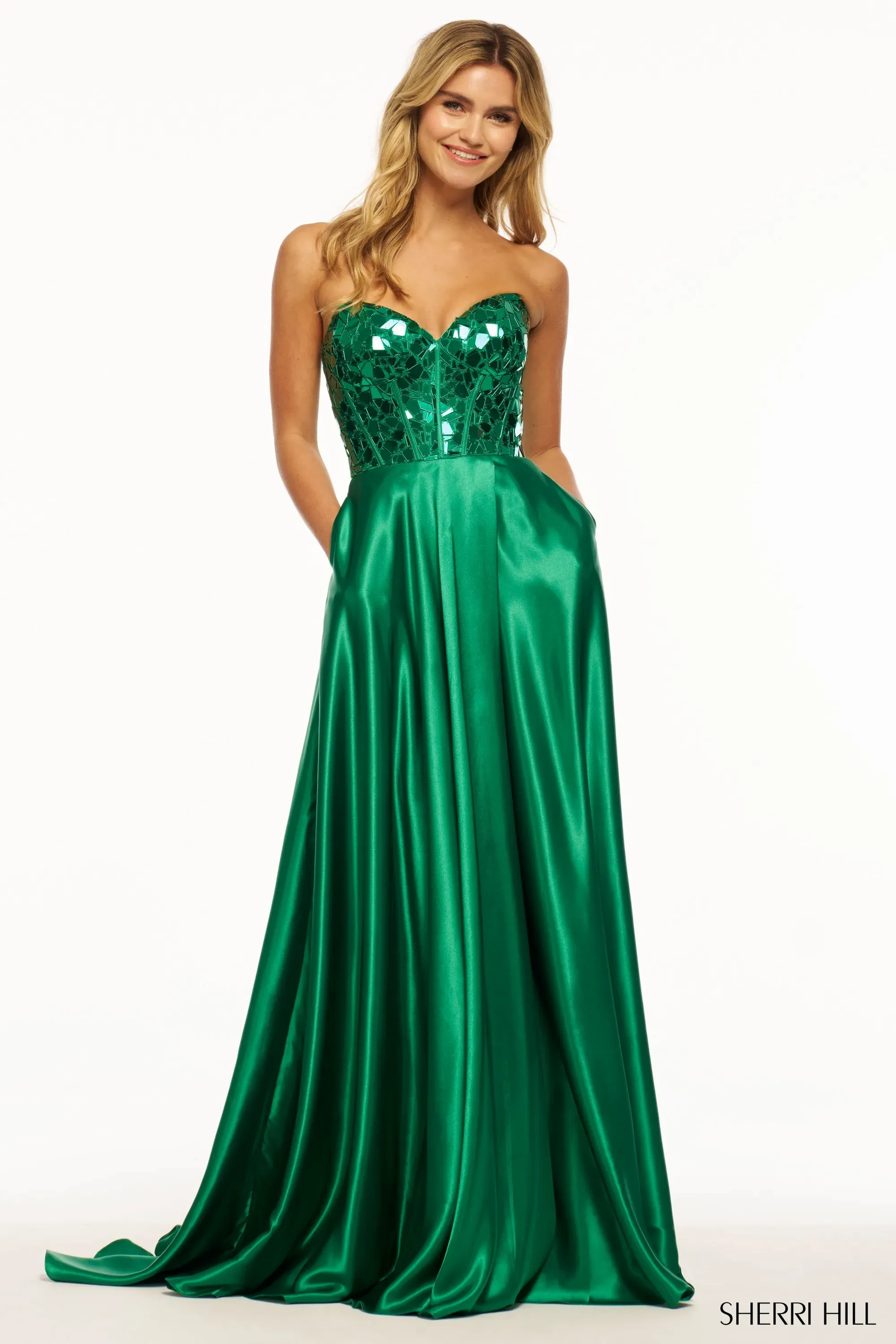 sachin and babi light blue dress Sherri Hill 55035 Jacqueline Special Occasion Dresses, Livingston, NJ
