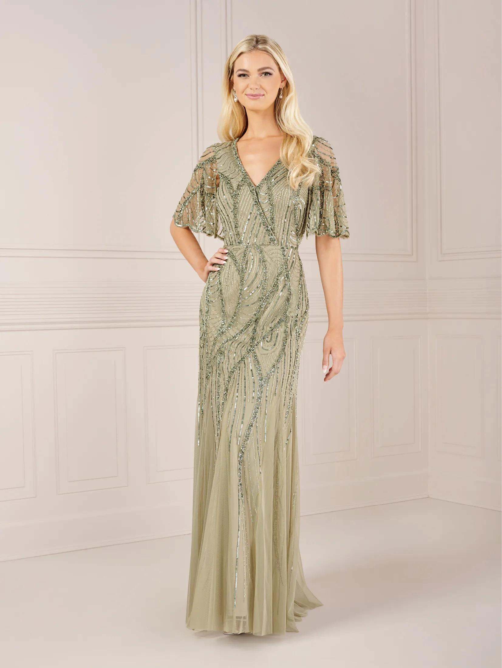Adrianna Papell Platinum - 40436 | OML Bridal and Formal Adrianna Papell Platinum - 40436 | OML Bridal and Formal