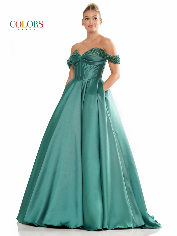 Colors Dress Style #3191 #1 frontface vertical picture
