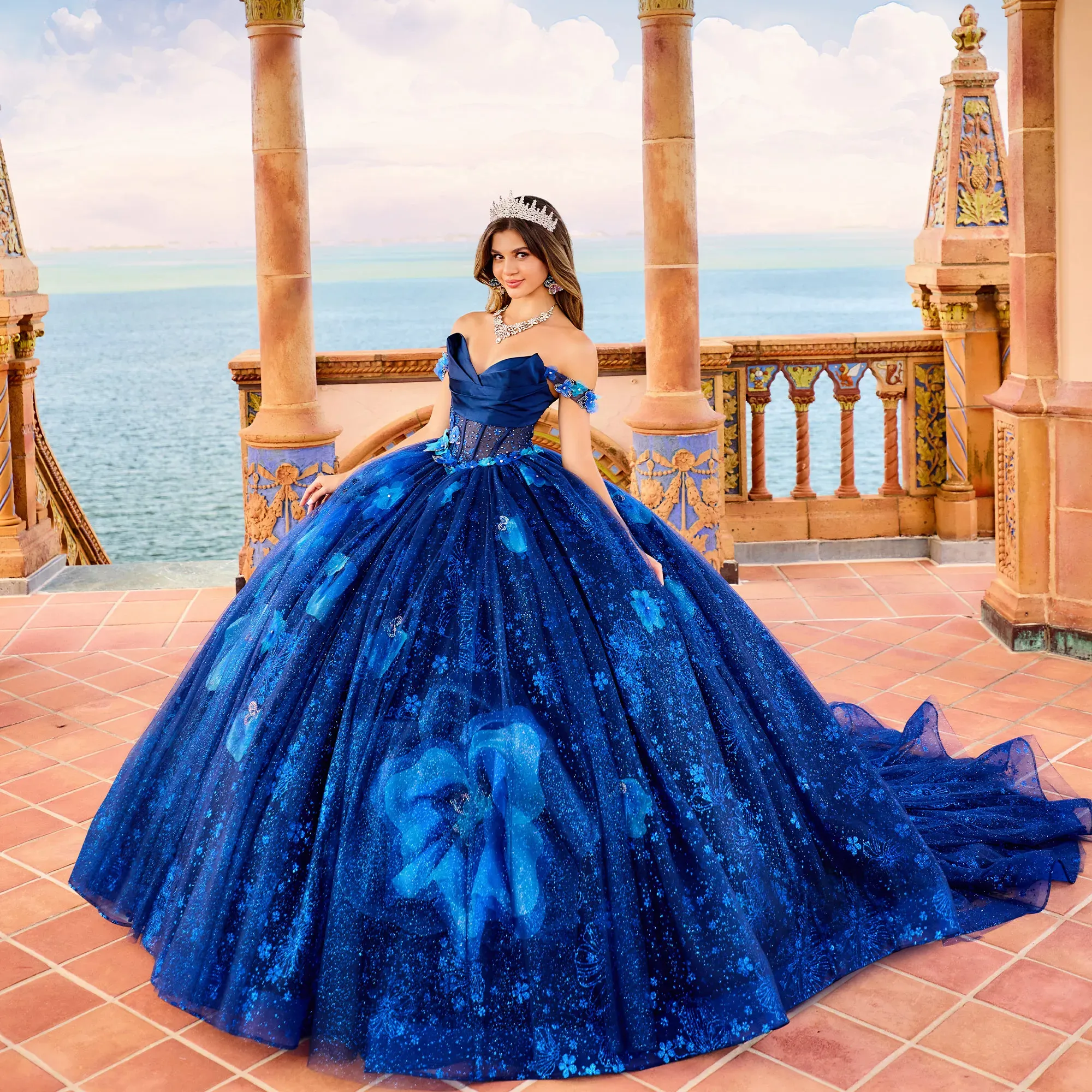 novedades prado quinceanera and prom dresses Quinceaera Dresses