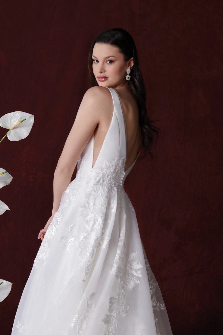 Justin Alexander Style #88350 #3 backface vertical cropped picture