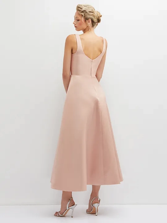 chiffon straps for dress Wedding scooped design classic-shirtdress US Size - Made To Order:22W Designer Cocktail Dresses 30's