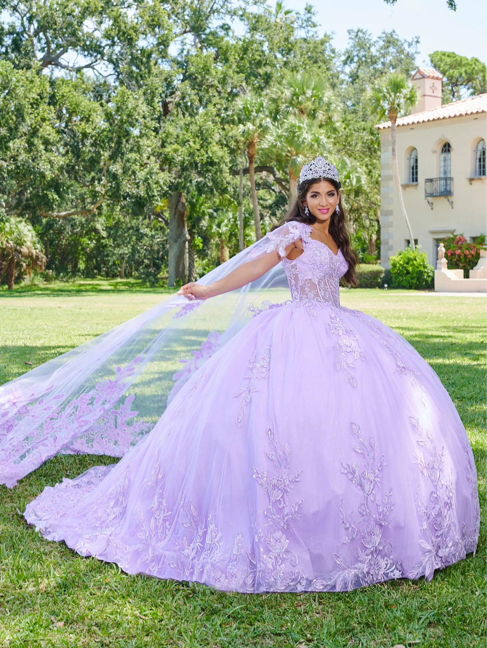 pink and green quince dress Pastel Pink Quinceanera Dress 1602 Blush / XSmall