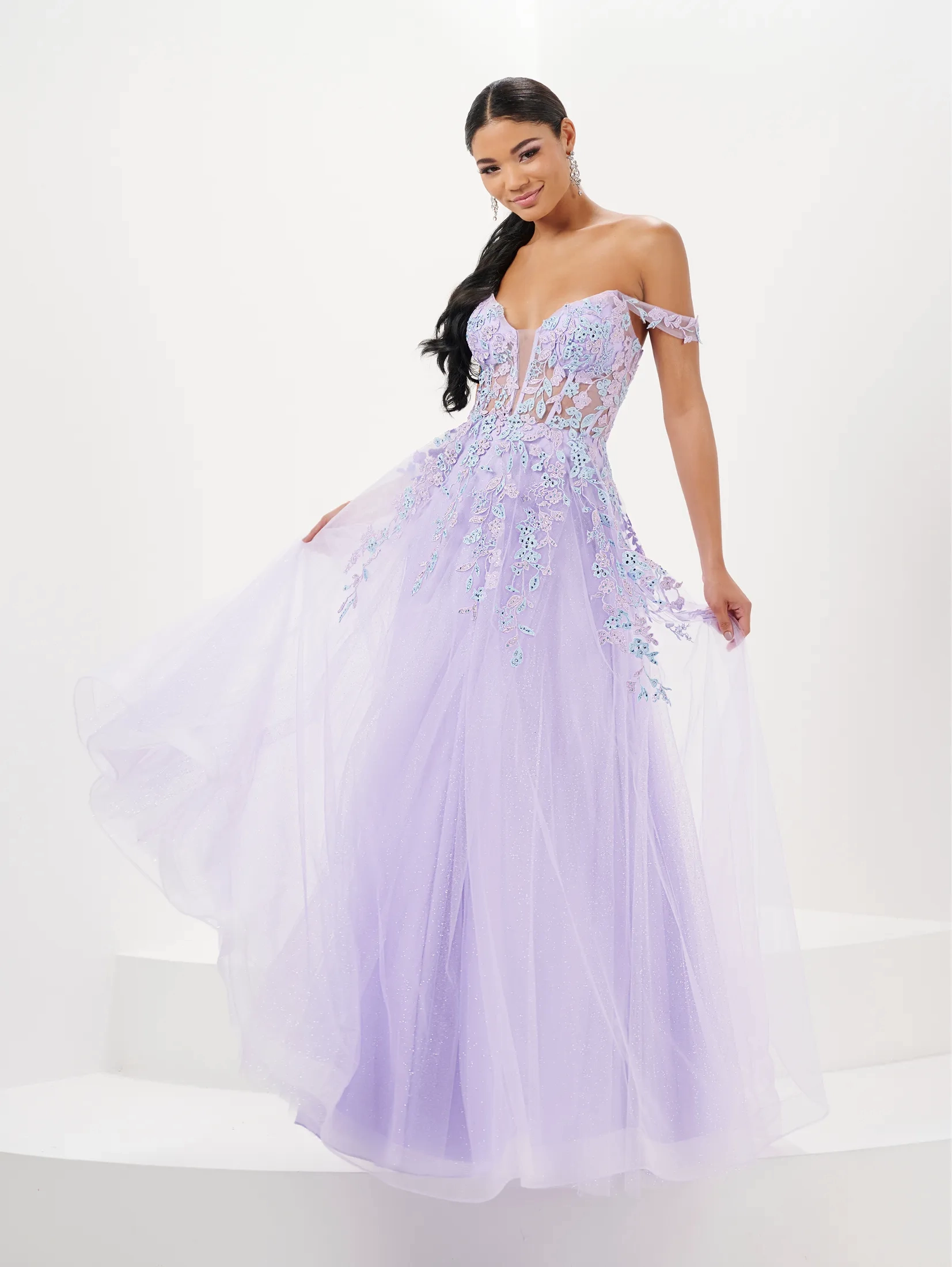 tiffany purple prom dress Tiffany Designs GLAM Prom