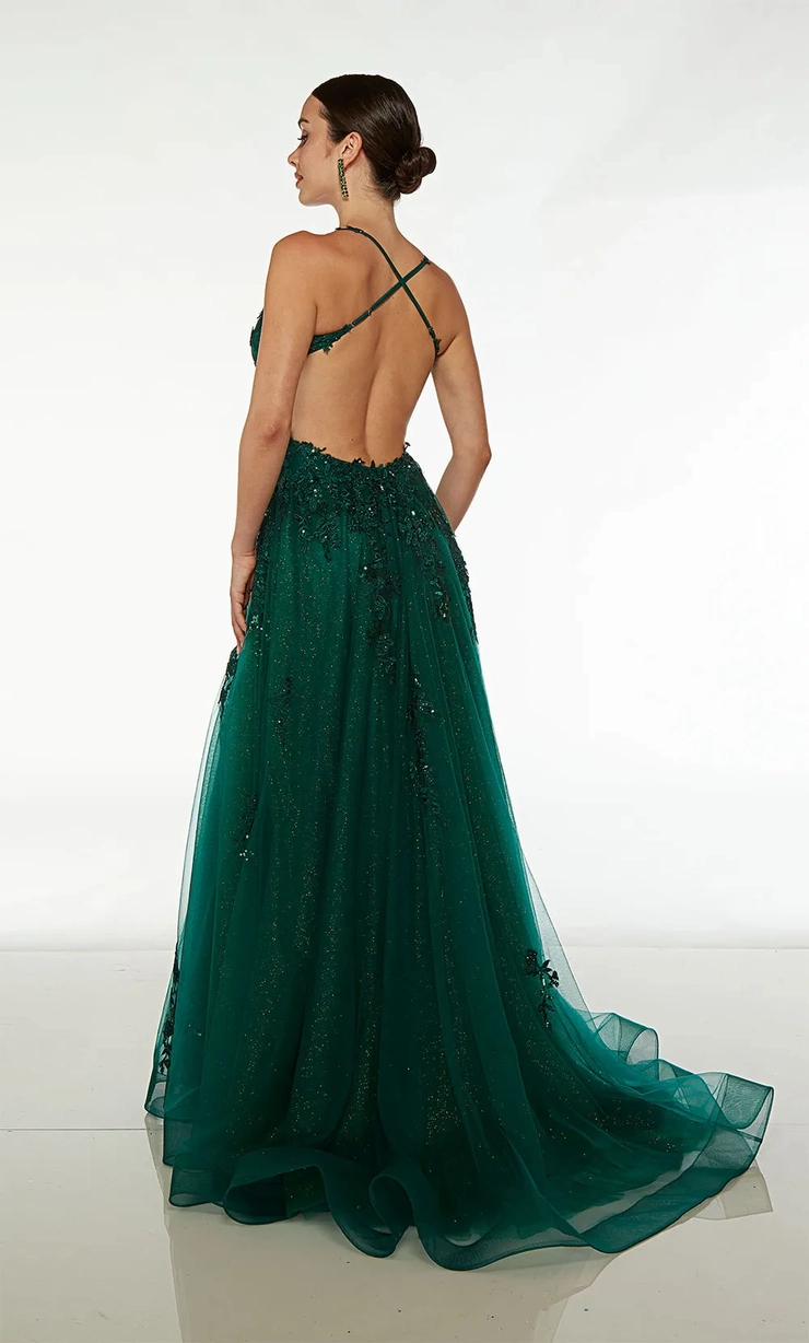 alyce designs green dress Alyce Paris 1502 Dress | Alyce Paris Dresses main image 0