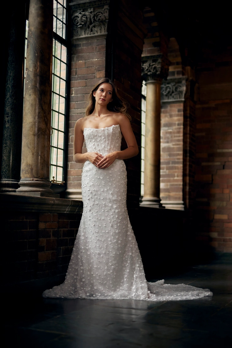 [BAU by Bride And You] [SET] CAREY cape + dress ☆送料込☆ Blue Willow Bride Detachable Train/ Skirt Dress Collection