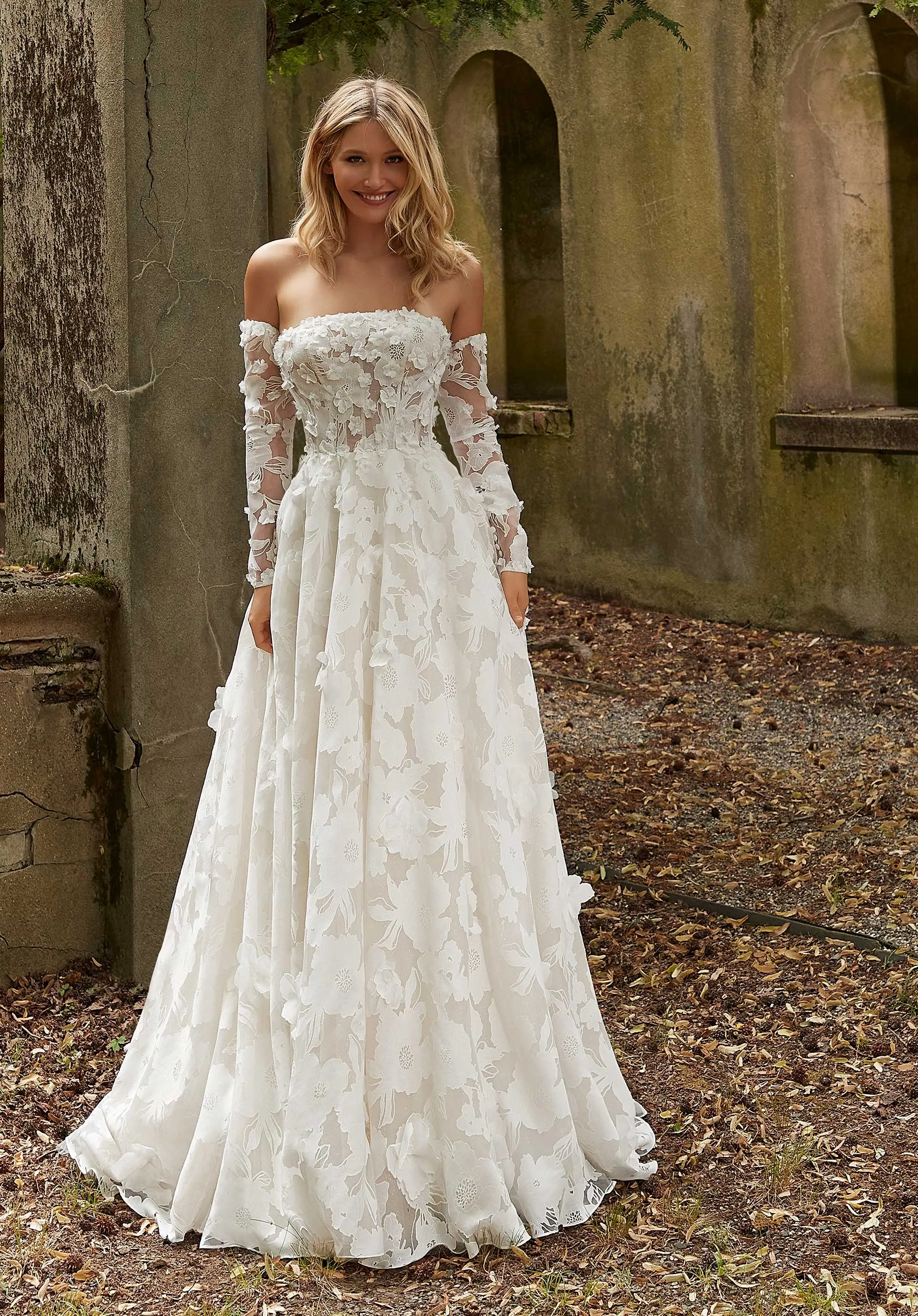 blu wedding dress by Morilee - 4159 US Size:US 10 smocked-dress As always Yours London Women's Plus