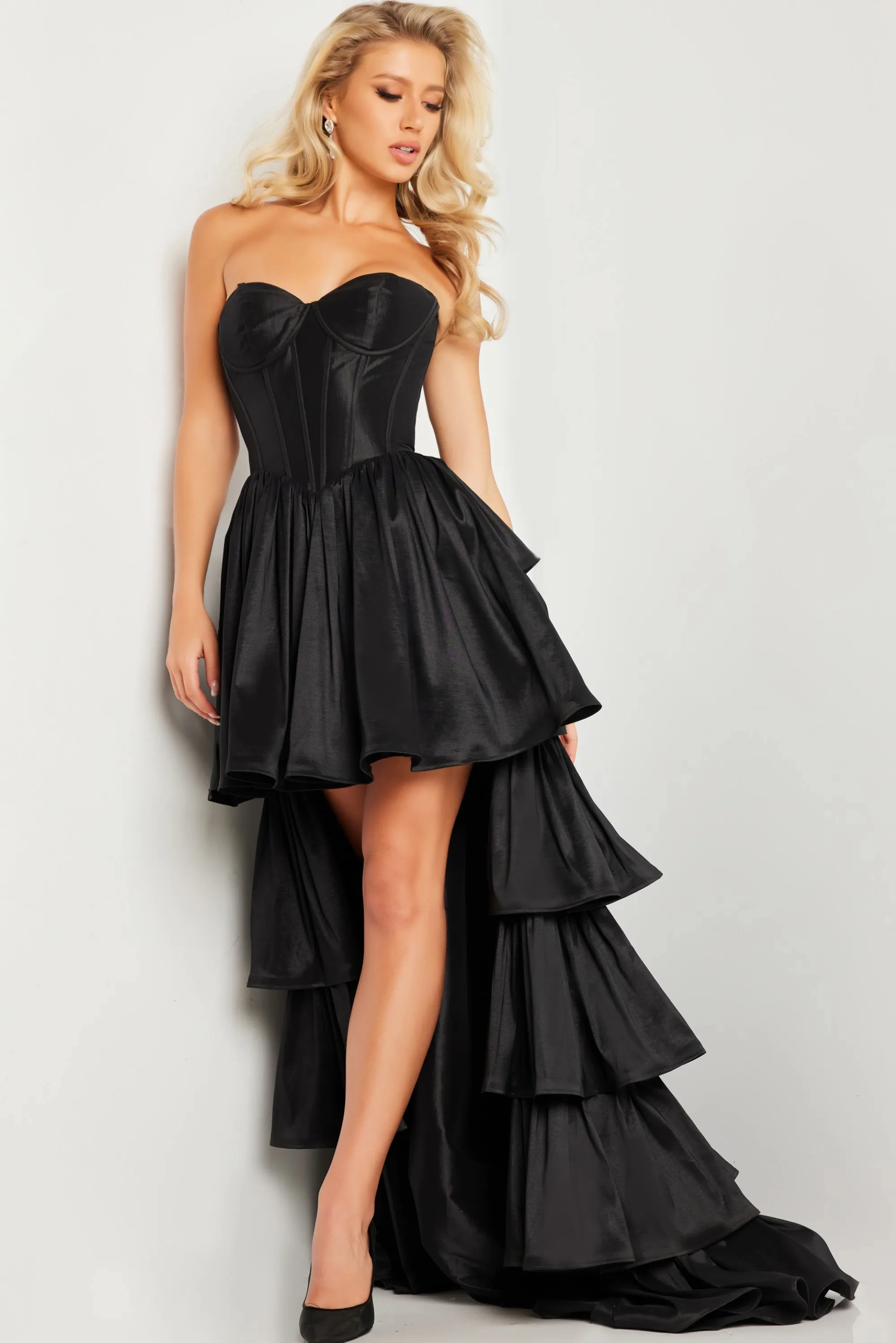 navy blue dress for baby girl Jovani Prom Dresses - 26006