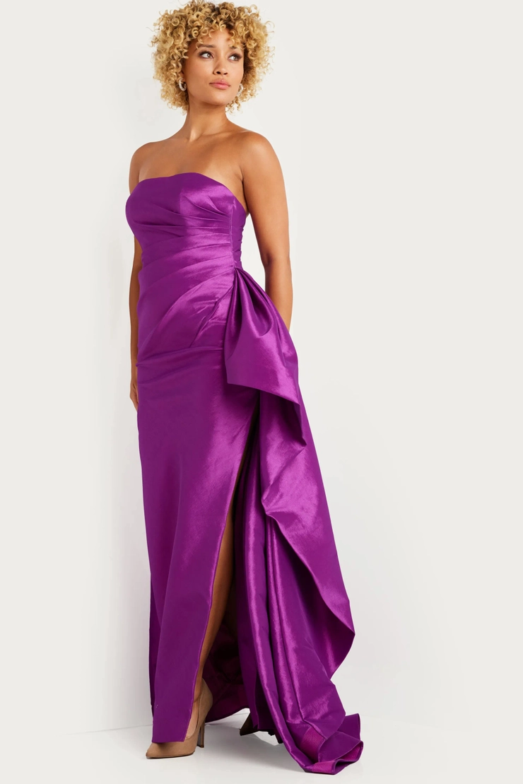 Jovani Style #36854 #7 Purple frontface vertical picture
