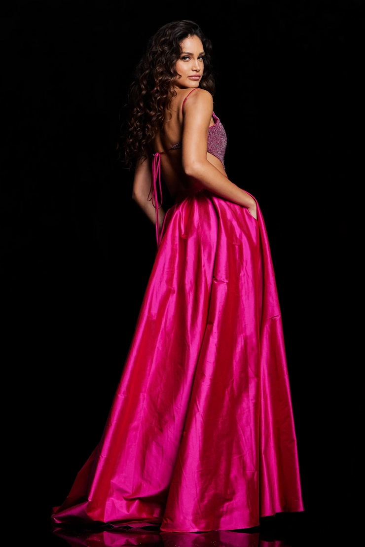 Jovani Style #37045 #6 backface vertical picture