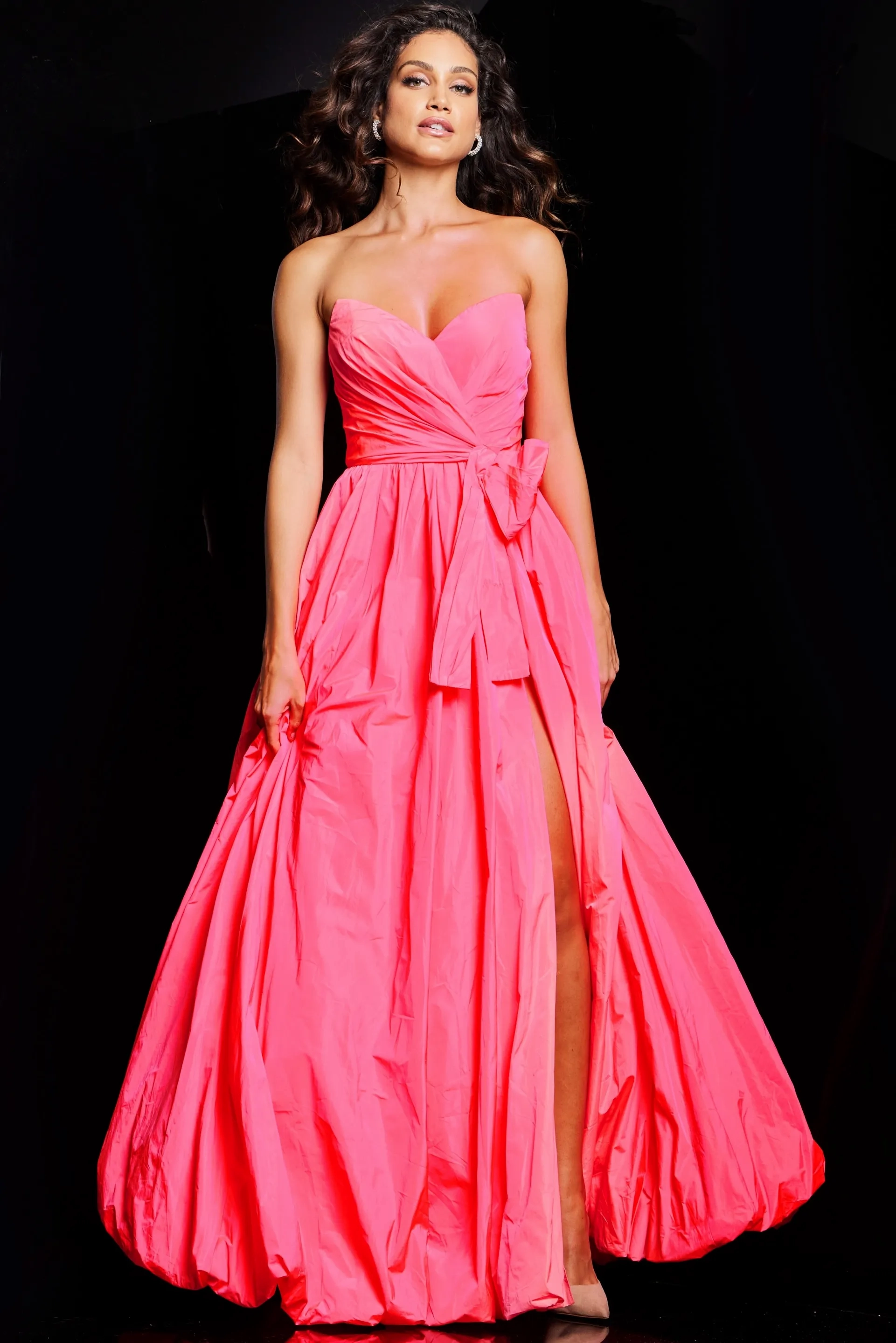 2000s pink prom dress prom dresses 2000s A line formal dress with pockets