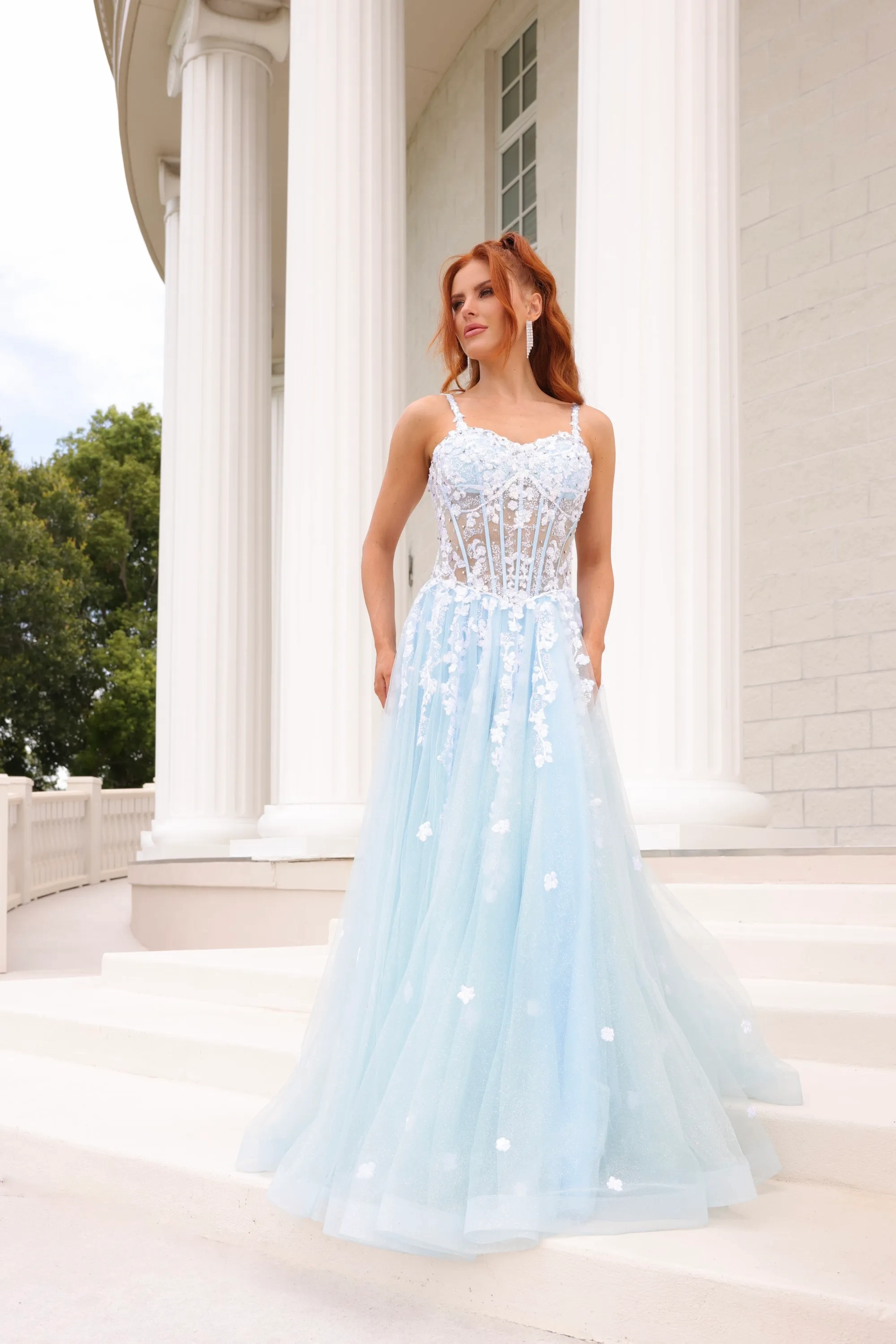 Elegant Formal Dress Evening Gown Homecoming Dresses Under 30 Stacees 2026  Royal Blue Mermaid Halter Leaf
