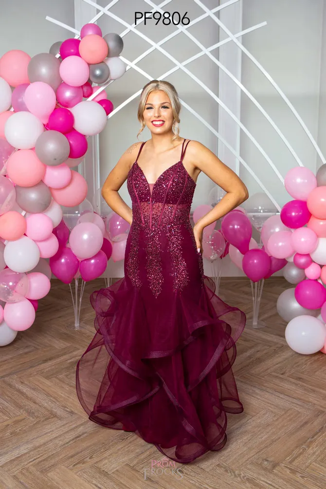 Prom frocks Embellished Navy 12