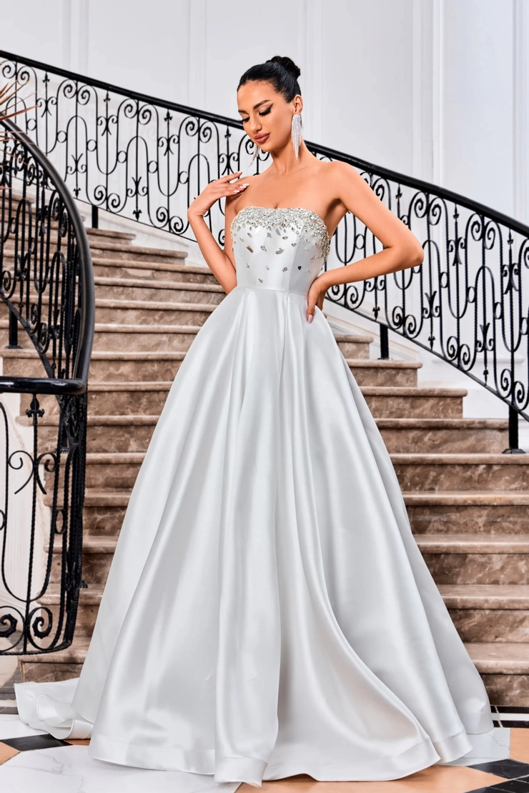 silver jadore dress J'Adore Dresses JM209