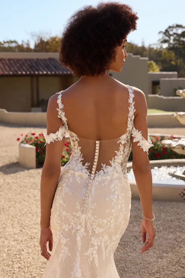 Sophia Tolli Style #Y3140 #5 backface vertical cropped picture