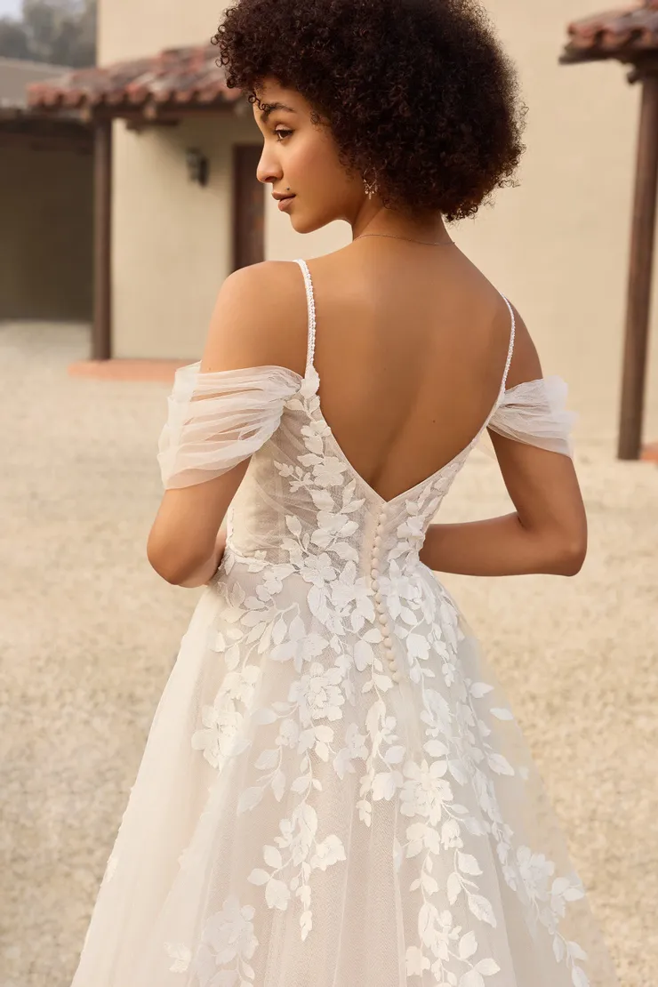 Sophia Tolli Style #Y3146 #5 backface vertical cropped picture