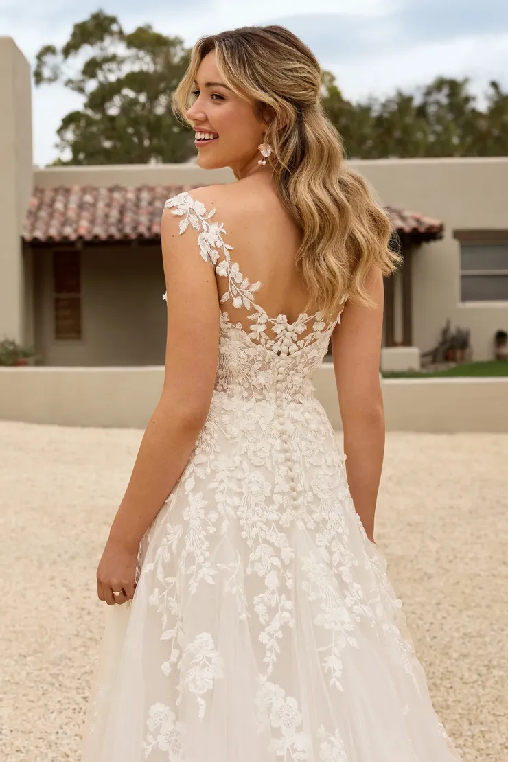 Sophia Tolli Style #Y3151 #4 backface vertical cropped picture
