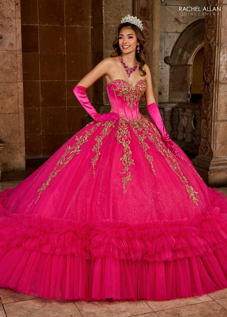 La Reina by Rachel Allan Style #RQ2189 #1 frontface vertical picture