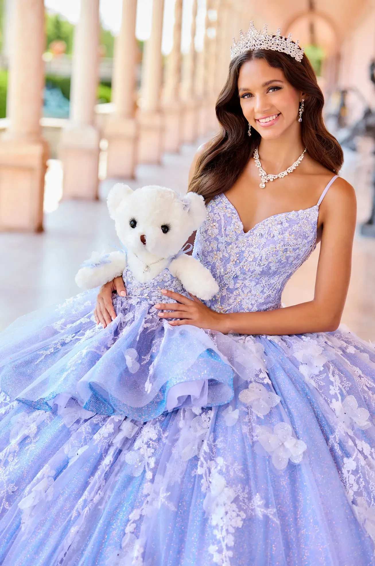 Ariana Vara Royal Purple Quinceanera Dresses Princesa By Ariana