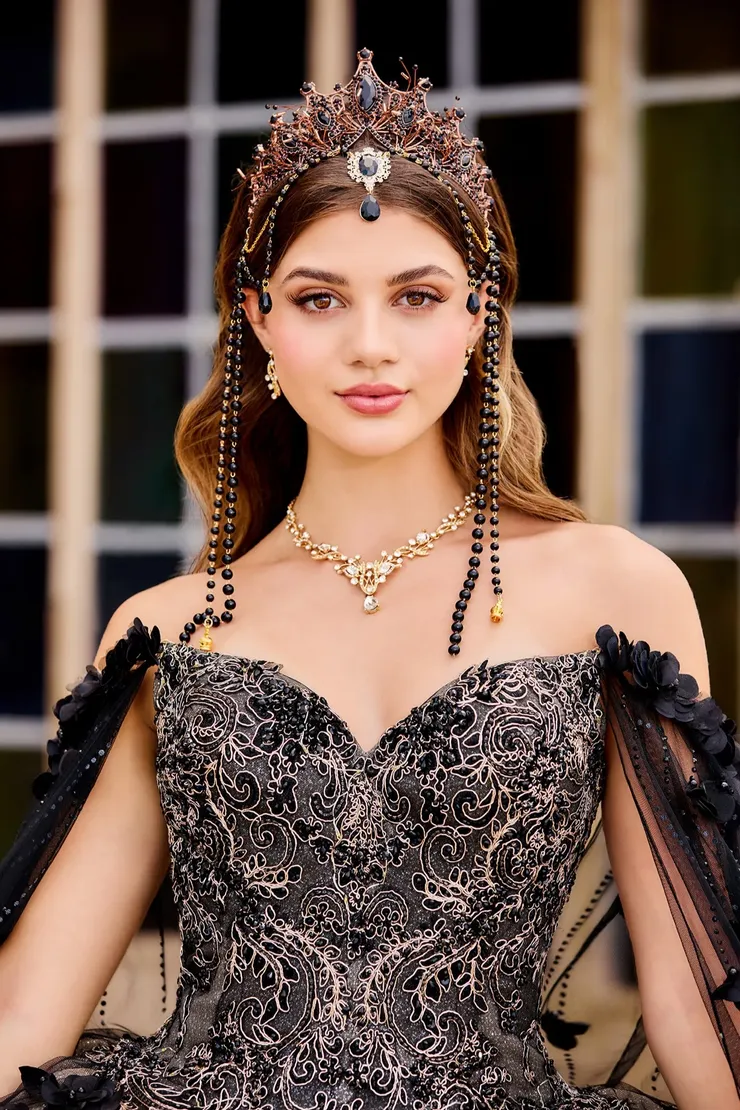 Black Quinceaera Dresses | Bridal Quince by Elodia