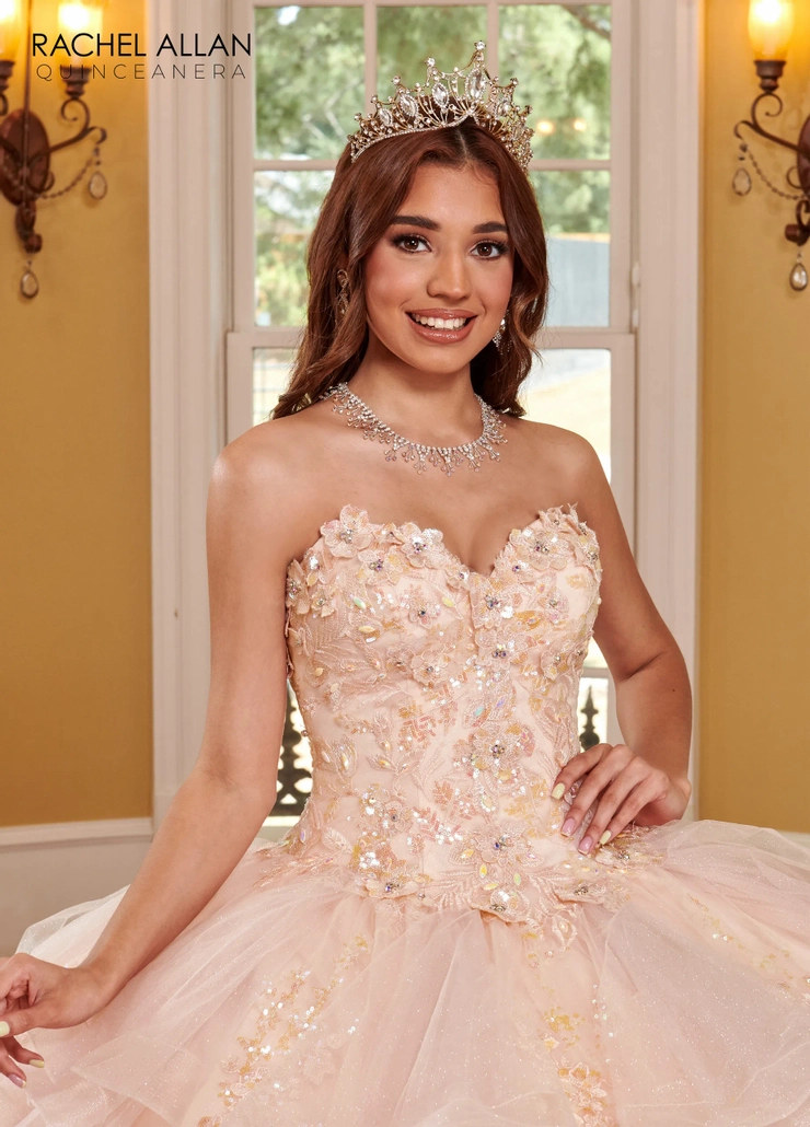 La Reina by Rachel Allan Style #RQ2165 #5 frontface vertical cropped picture