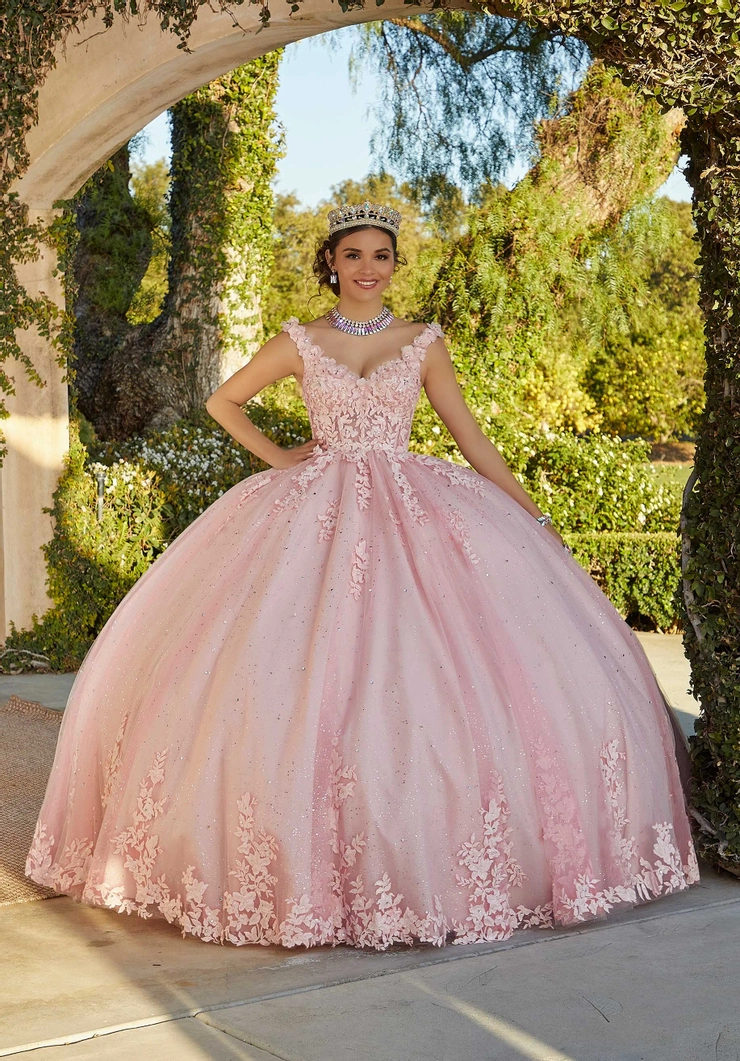 open lace back dress Morilee Prom Dress 49177