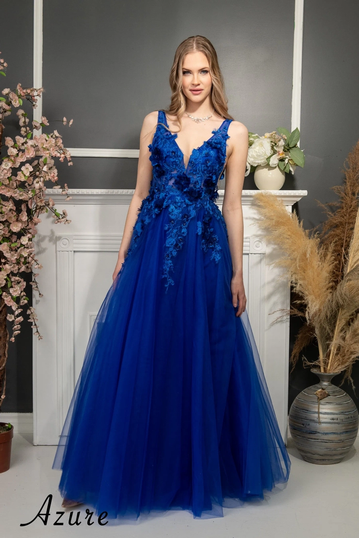 Azure Dress - A8014 | Elizabeth Noel