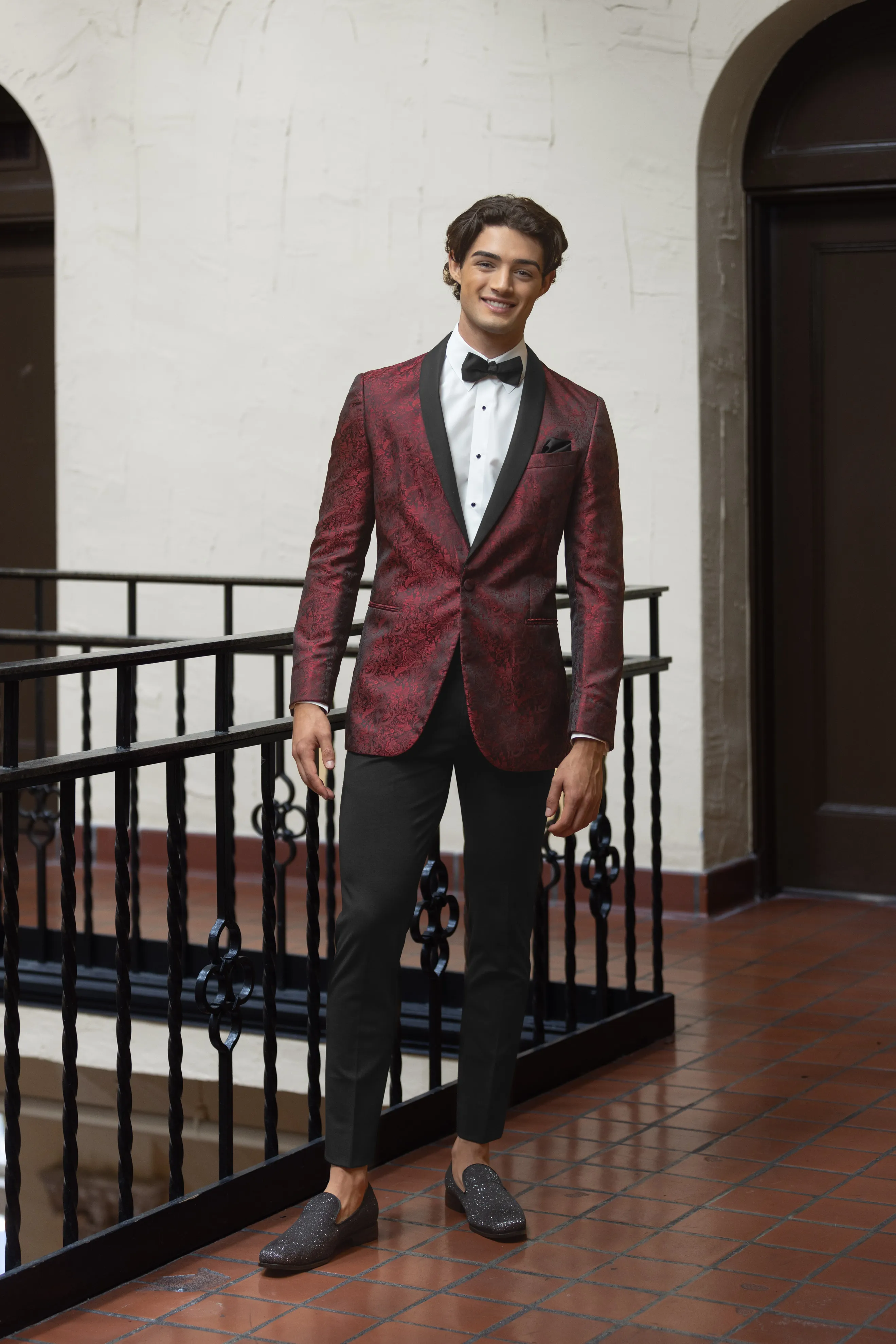 elegant gowns and tuxedos