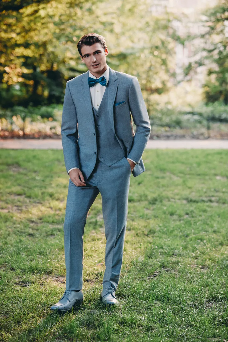 Allure Men Linen Gray #2 frontface vertical picture