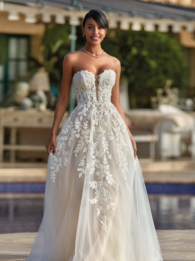Demetrios Style #1218 #3 frontface vertical cropped picture