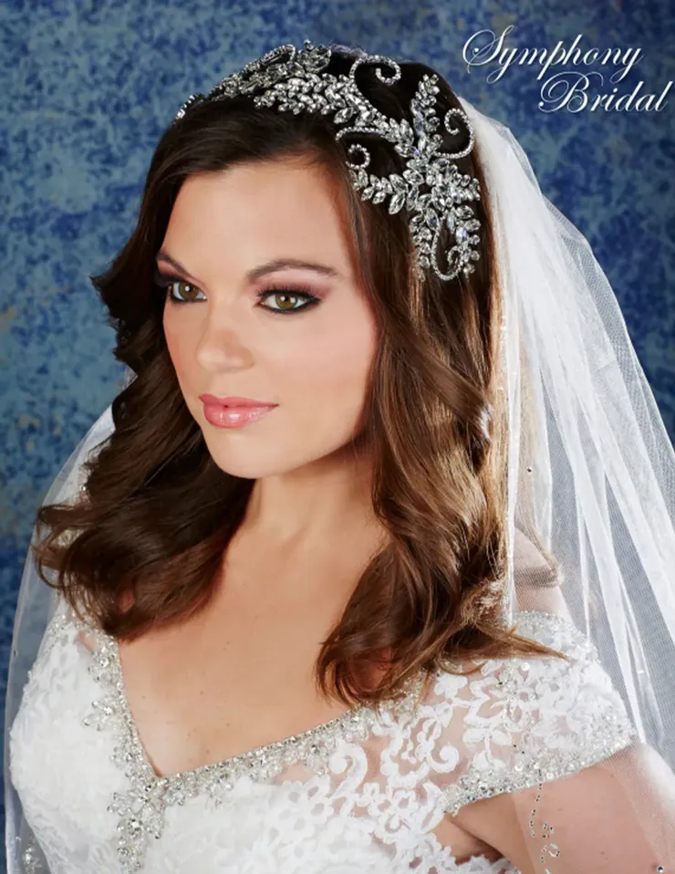 Symphony Bridal Wedding Hair Piece Symphony Bridal | Collections main image 3