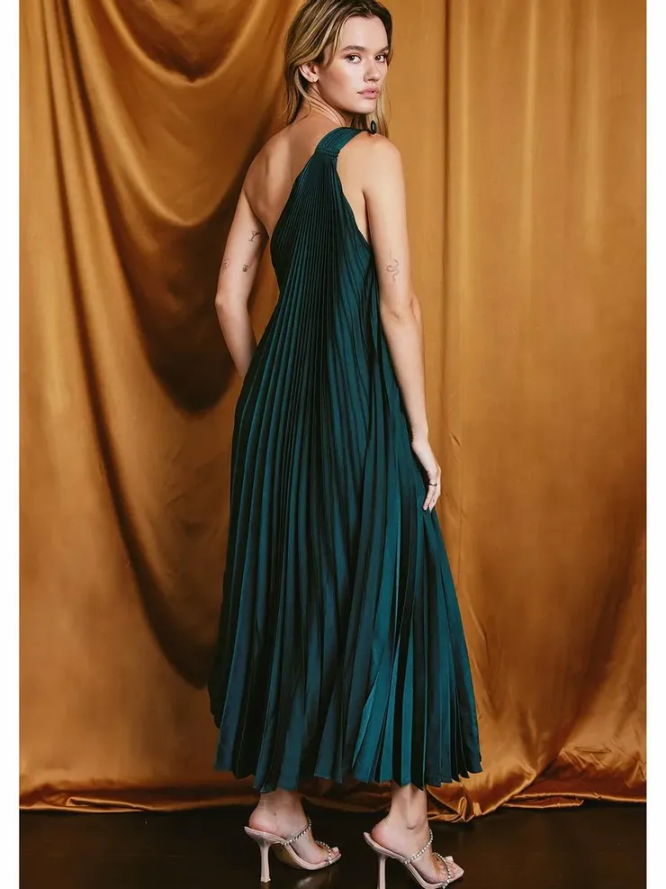 dress forum green dress Dress Forum Strapless Maxi Dress Vineyard Green / Medium main image 0