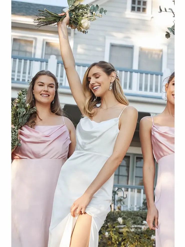 estelles bridesmaid dresses Estelle Dress in Evening Garden