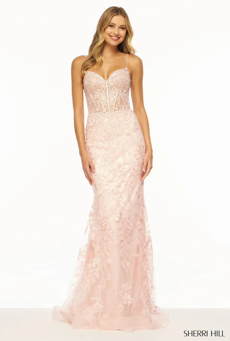 Sherri Hill 56252 #1 frontface vertical picture