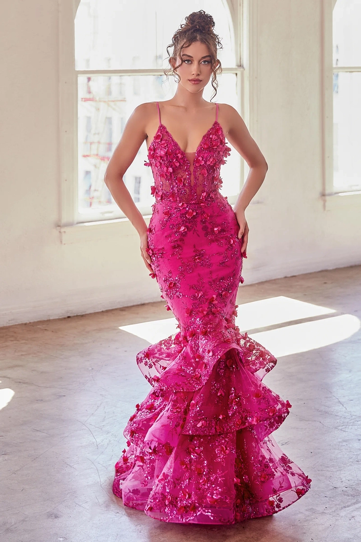 dark red quince dresses Cinderella divine 7469 main image 1