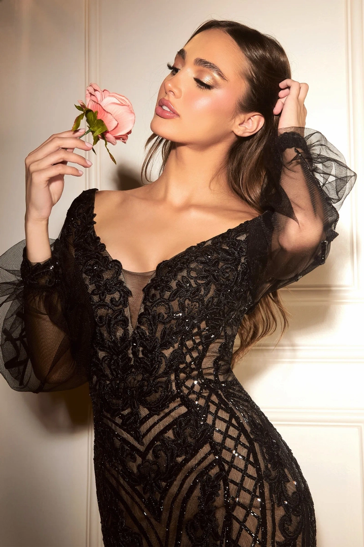 Ladivine by Cinderella Divine Style #CD864 #5 frontface vertical cropped picture