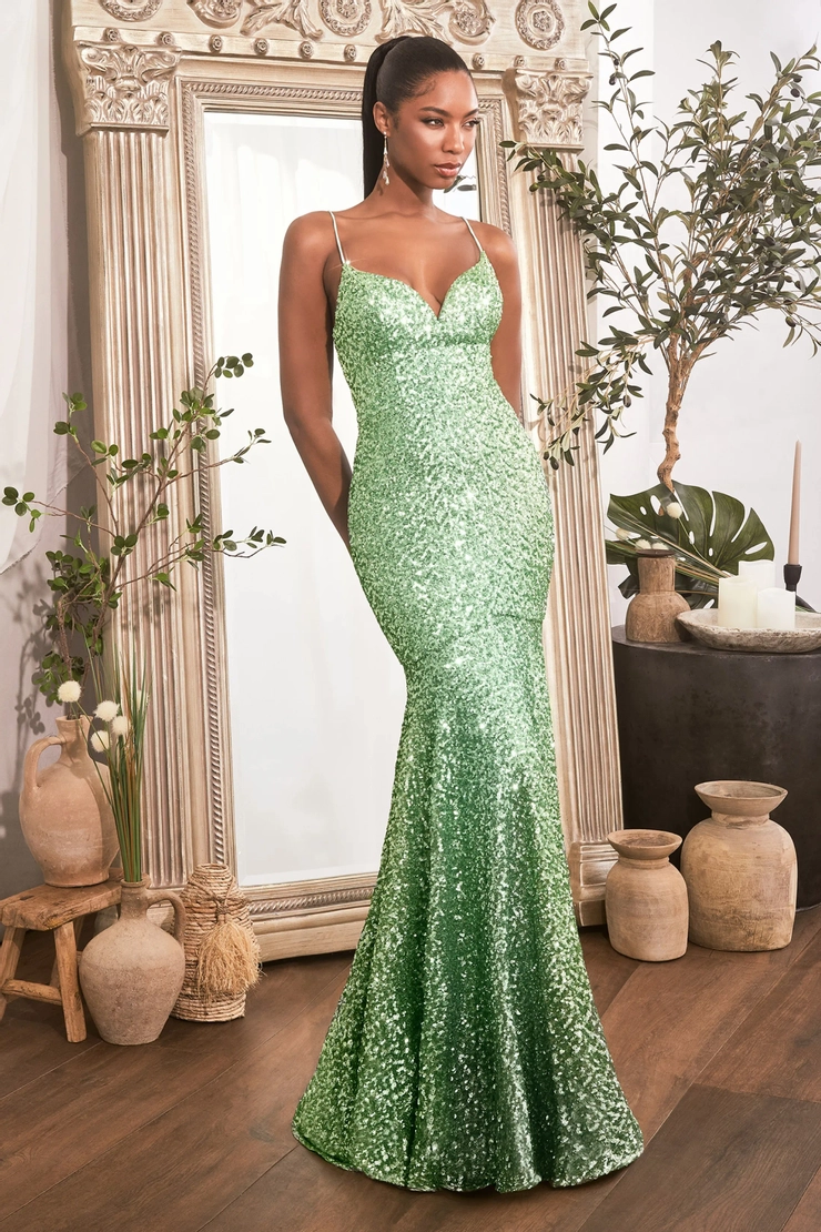 cinderella dress green 15716 | BALL GOWN Ladivine by Cinderella Divine