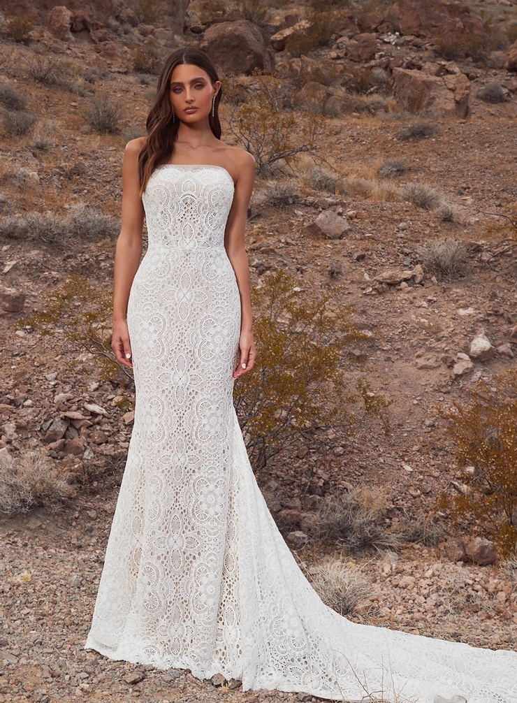 La Perle by Calla Blanche Style #LP2401 #1 frontface vertical picture