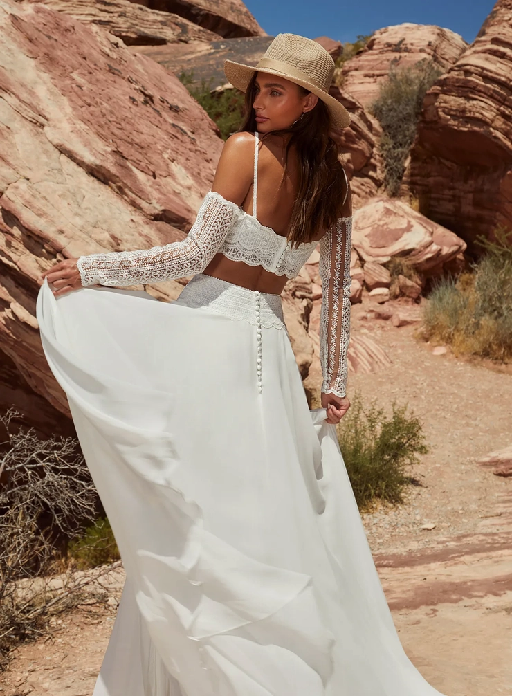 La Perle by Calla Blanche Style #LP2414 #3 backface vertical cropped picture