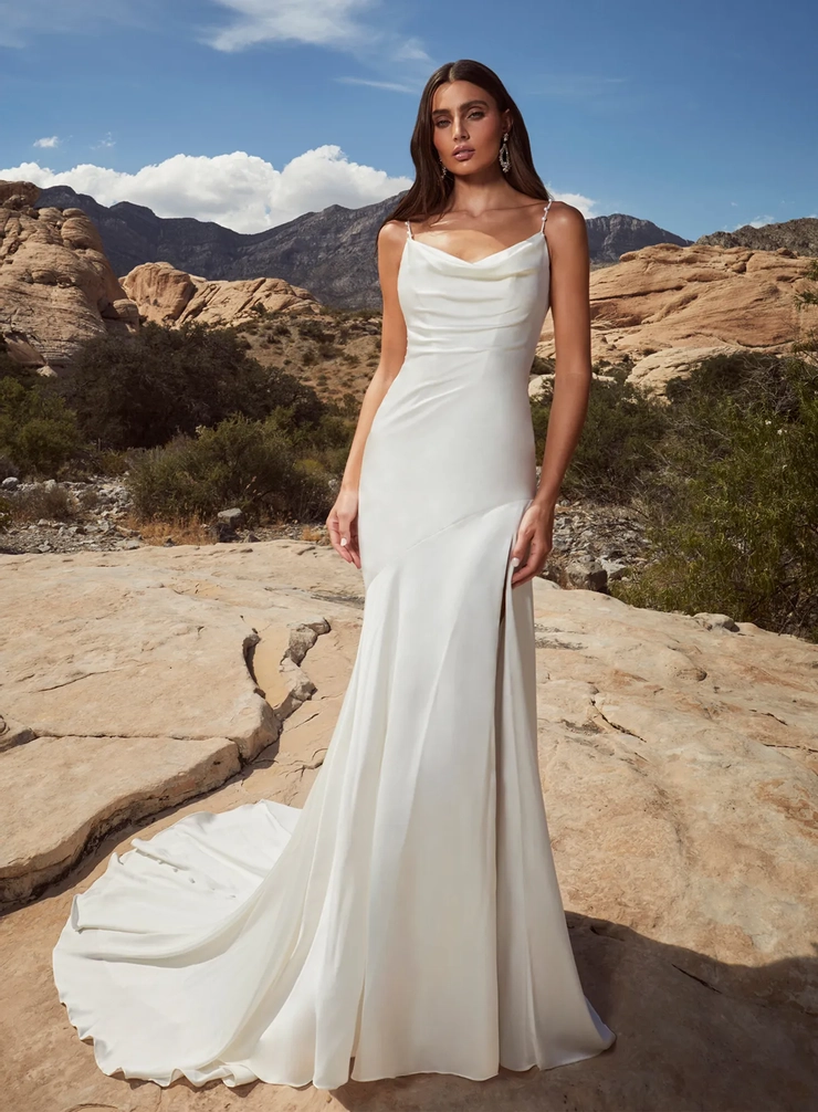 La Perle by Calla Blanche Style #LP2416 #1 frontface vertical picture