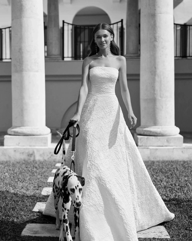 Rosa Clara Eyra Claudia Giraldo Bridal