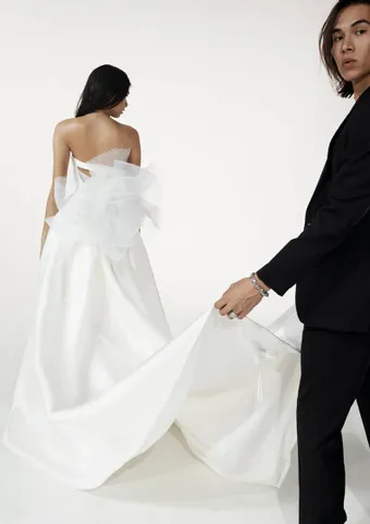 Pronovias Faustina #3 backface vertical thumbnail