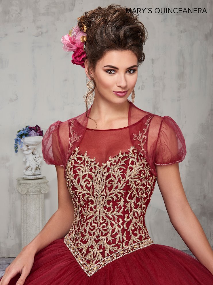 slim fit dress slacks Dark Red Sequins Quinceanera Dresses 2024, Lace Up Ball Gown Prom Gown –  formalgowns main image 1