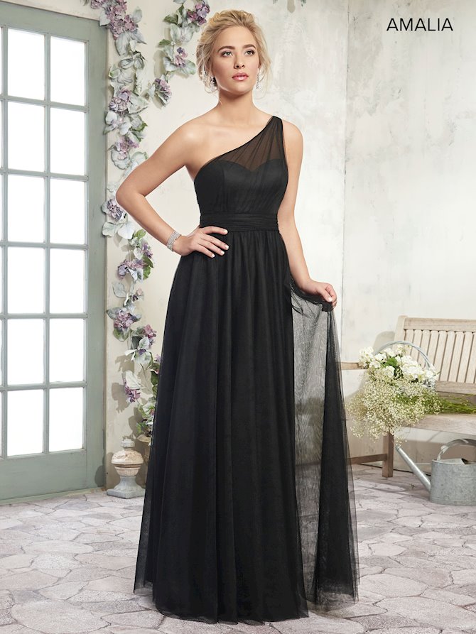 light blue one shoulder bridesmaid dress Ryn Twisted One Shoulder Maxi Dress - Sky Blue main image 0
